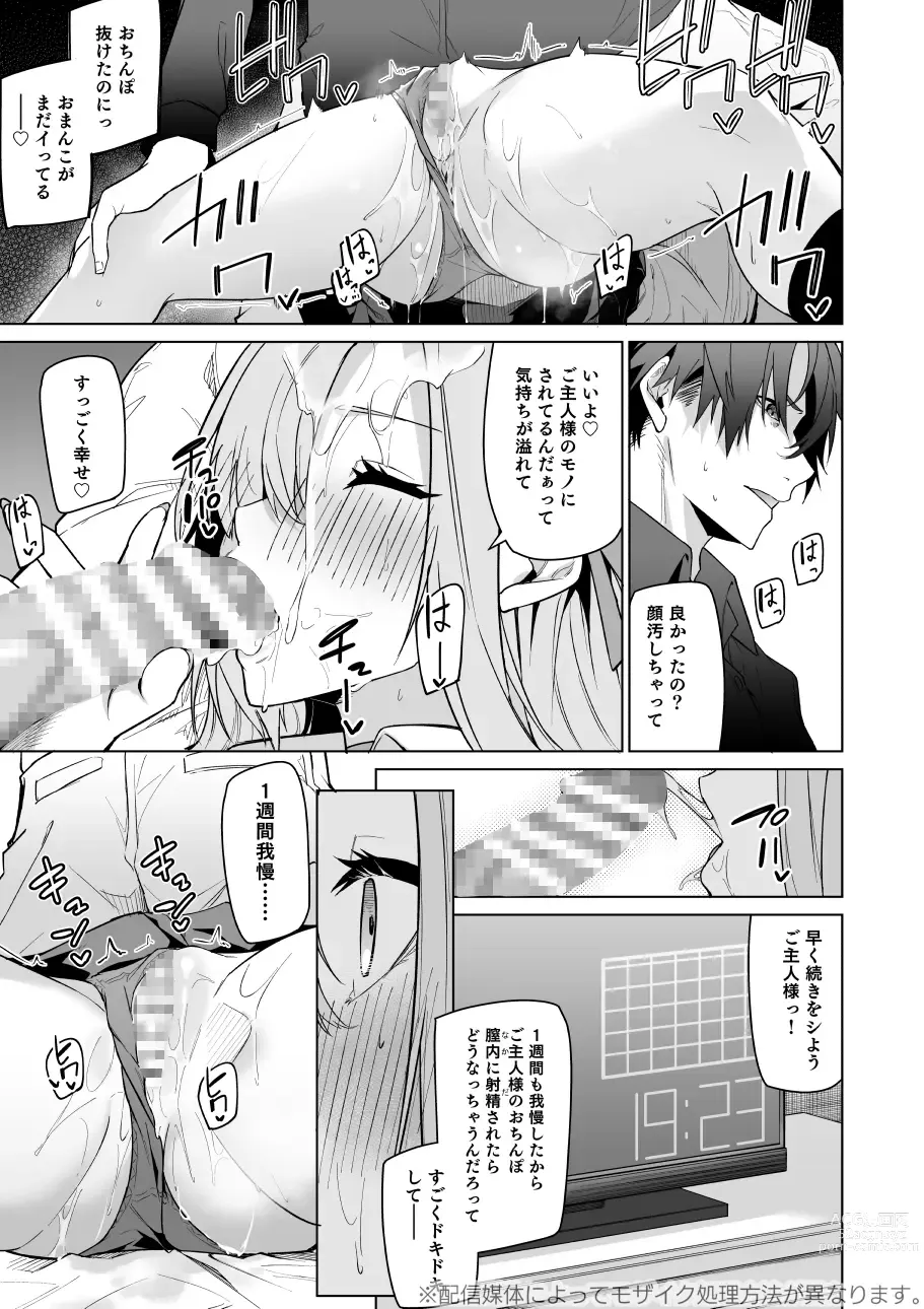 Page 10 of doujinshi Asuna to Isshuukan Go ni.