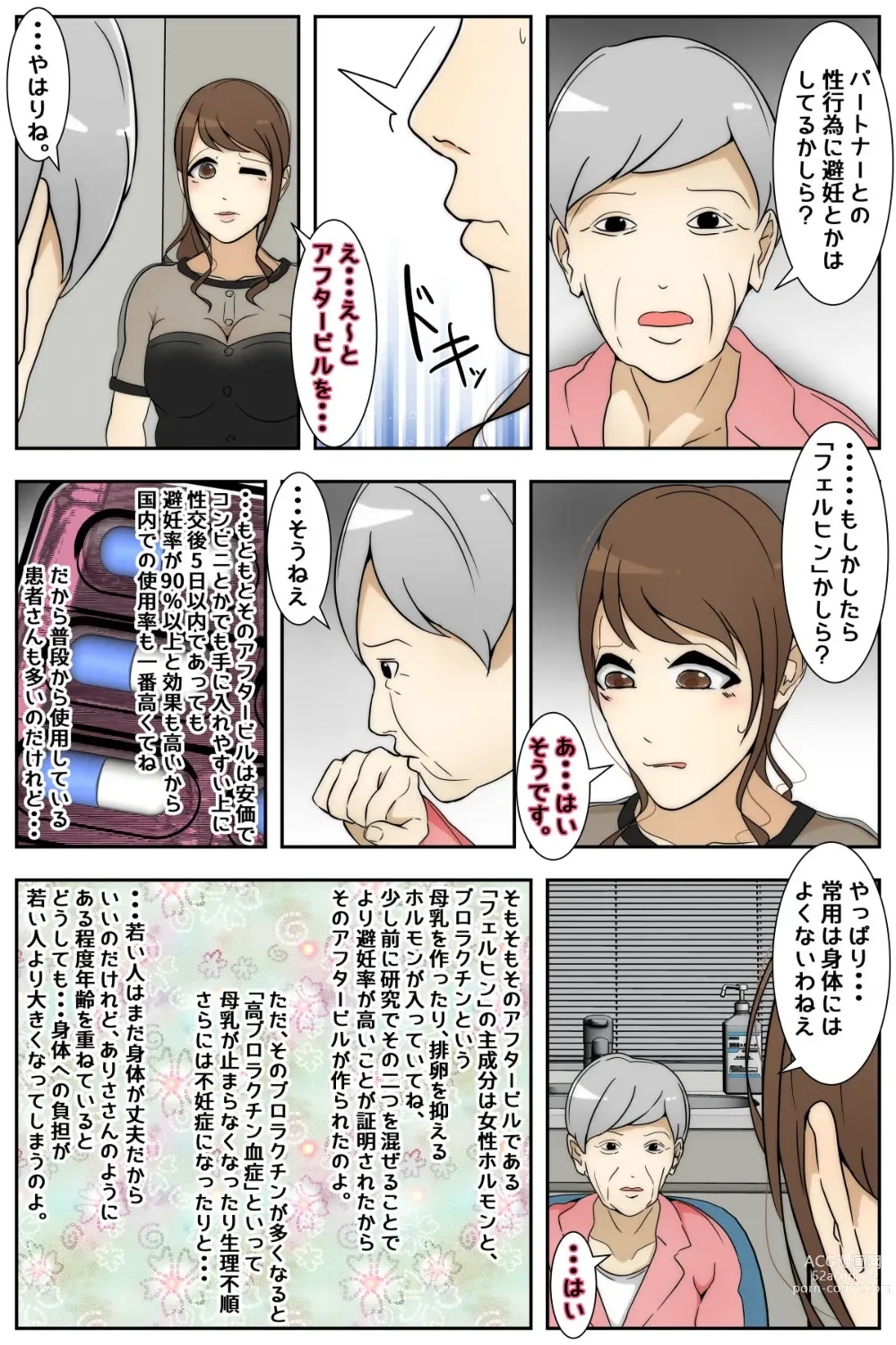 Page 4 of doujinshi Sanfujinka de Akutoku Ishi  ni Suki Houdai Chiryou Sareru  Hitozuma   Kanzenban