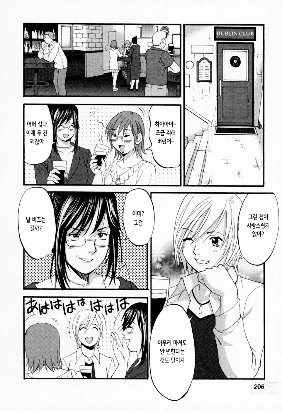 Page 207 of manga 하나 씨의 휴일 - Hana's Holiday