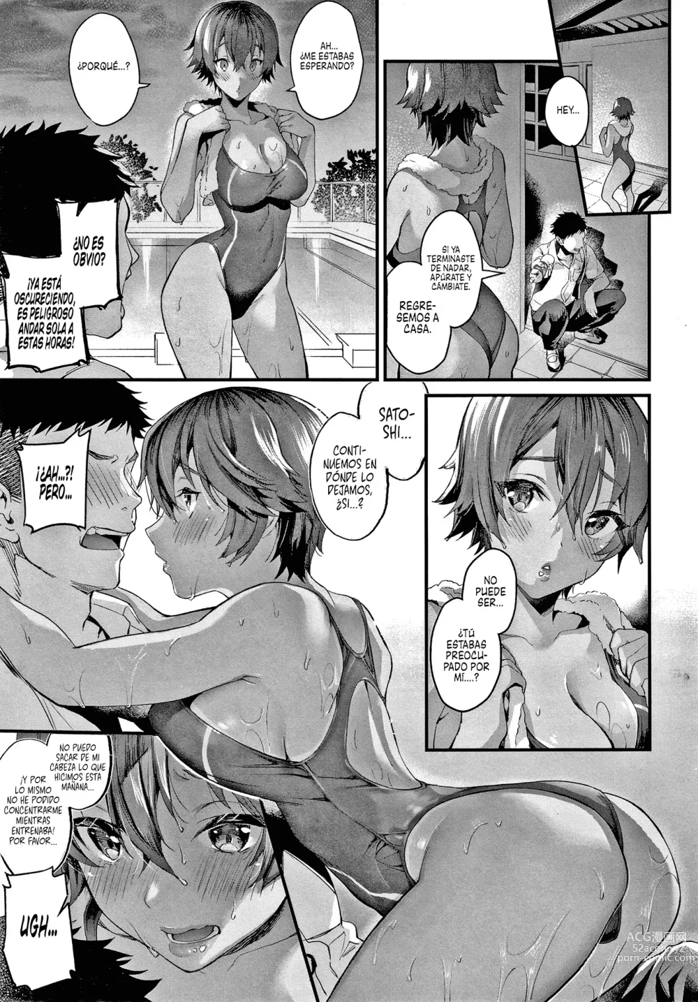 Page 9 of manga Apasionado Equipo de Natacion