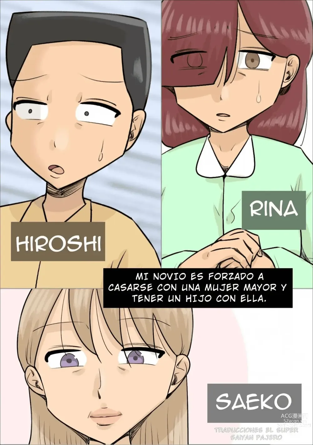 Page 1 of doujinshi Mi Novio Es Forzado a Casarse Con Una Mujer Mayor Y Tener Un Hijo Con Ella.