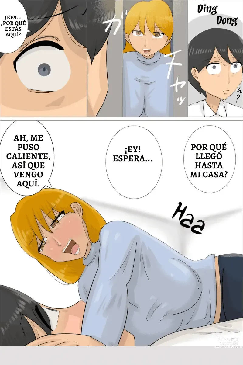 Page 27 of doujinshi En Una Relación a Distancia Dejé Embarazada a Mi Jefa Soltera