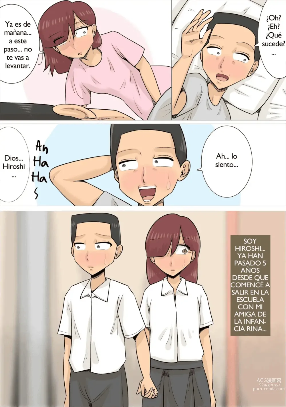 Page 4 of doujinshi Kyouseiteki ni Jukujo to Kekkon Kozukuri Saserareru Watashi no Kareshi.