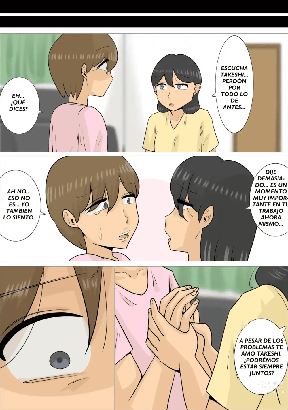 Page 33 of doujinshi Mi Novio Fue Seducido Por Una Mujer Mayor Poco Atractiva, Pero Con Un Cuerpo Sexy