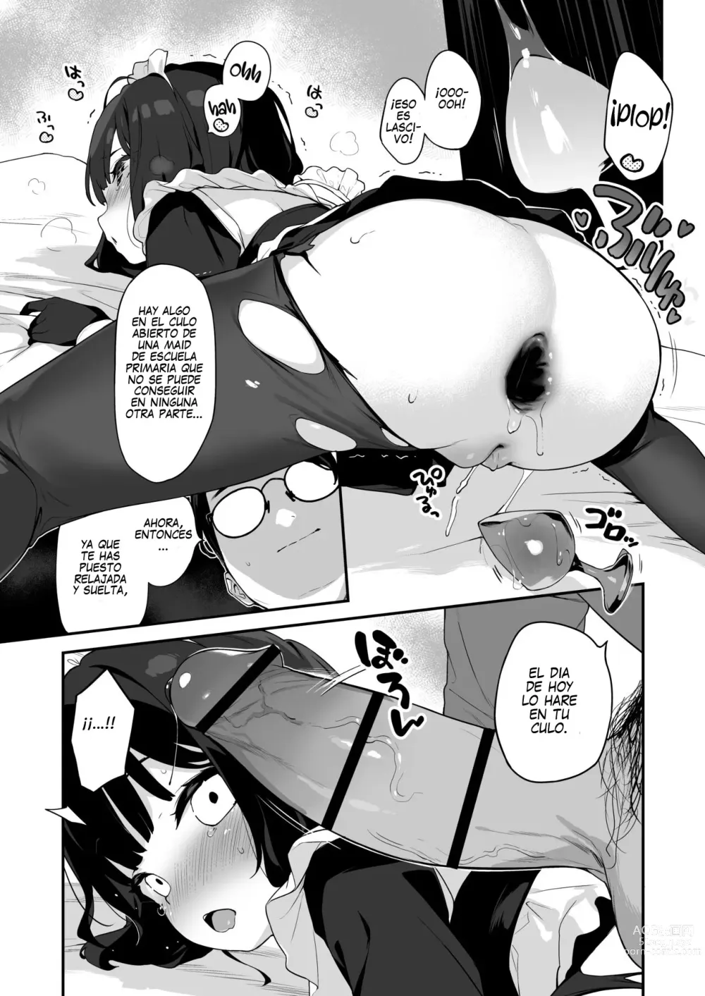 Page 17 of doujinshi Komomo Es Una Loli Maid Vertedero De Semen Con Todos Sus Agujeros Solo Para Su Amo