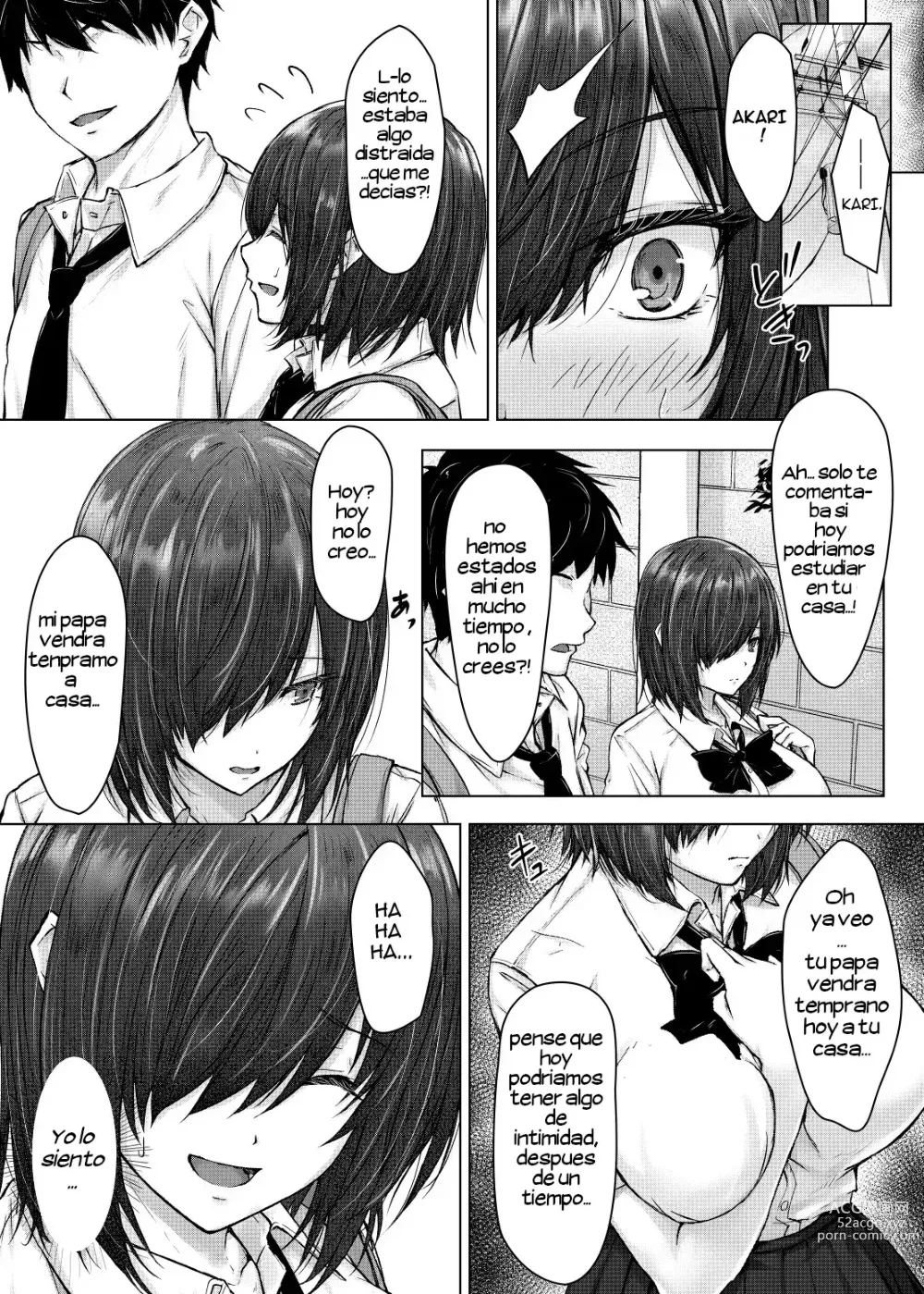 Page 22 of doujinshi Kareshi ja Ikenai Kyonyuu Meikko, Dai Kirai na Oji-san no Sei Kaihatsu Massage ni Ochiru