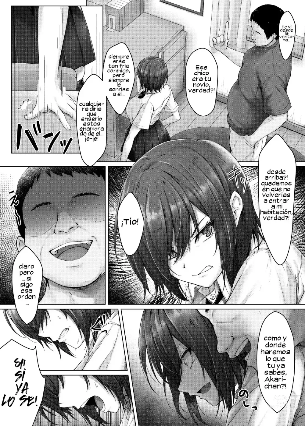 Page 4 of doujinshi Kareshi ja Ikenai Kyonyuu Meikko, Dai Kirai na Oji-san no Sei Kaihatsu Massage ni Ochiru