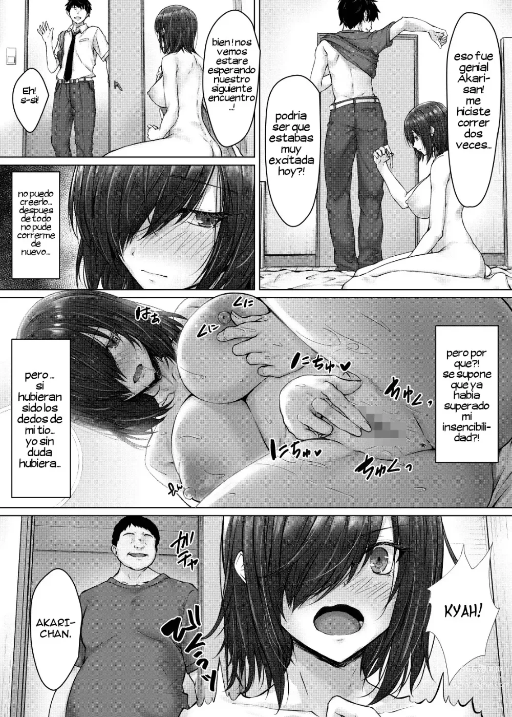 Page 39 of doujinshi Kareshi ja Ikenai Kyonyuu Meikko, Dai Kirai na Oji-san no Sei Kaihatsu Massage ni Ochiru