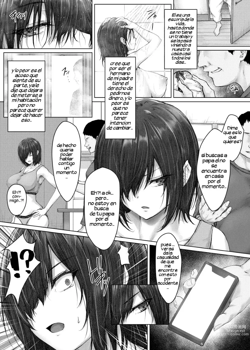 Page 8 of doujinshi Kareshi ja Ikenai Kyonyuu Meikko, Dai Kirai na Oji-san no Sei Kaihatsu Massage ni Ochiru