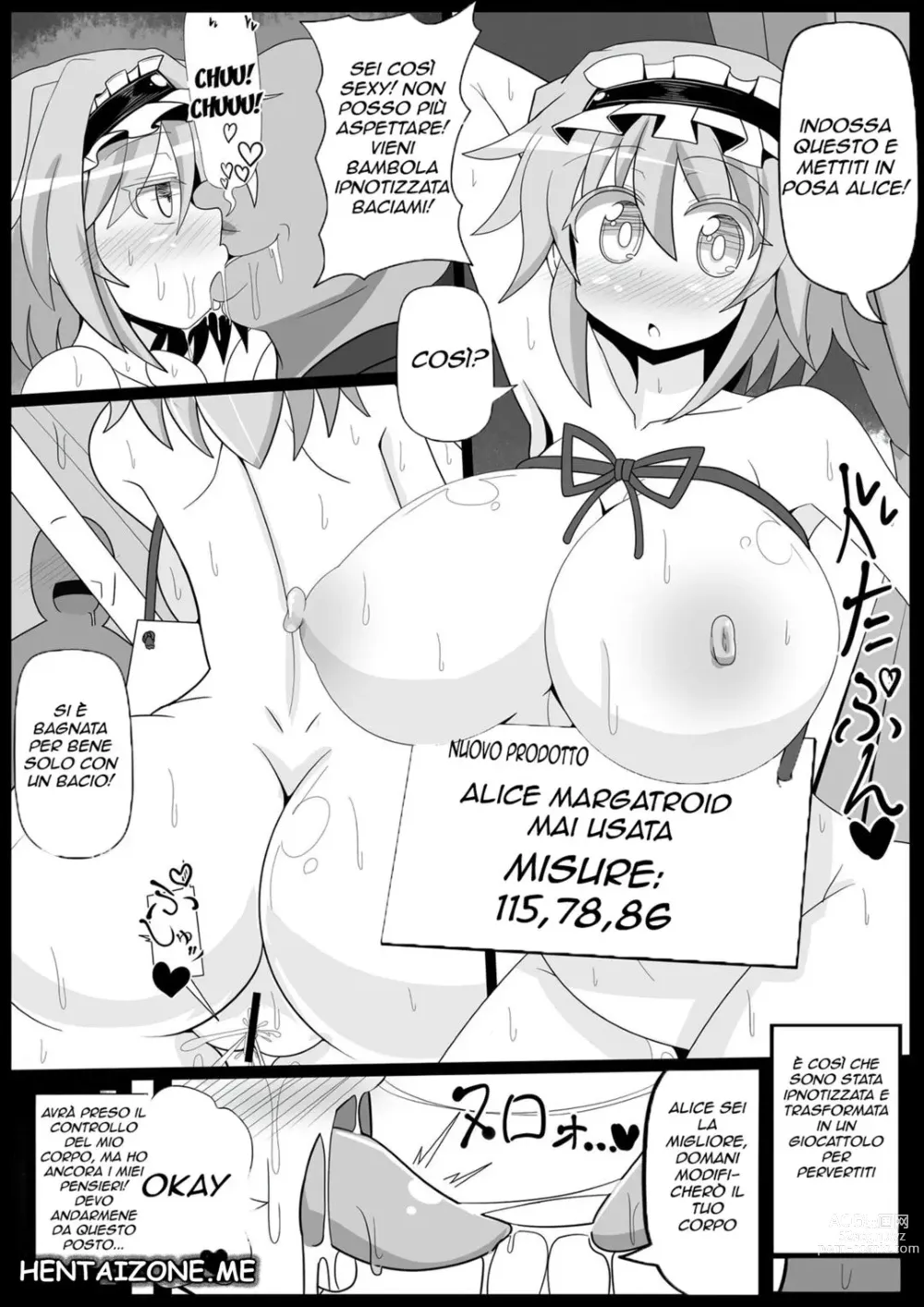 Page 19 of doujinshi Saimin Grand Guignol ~Ningyou Sengen Alice Margatroid~