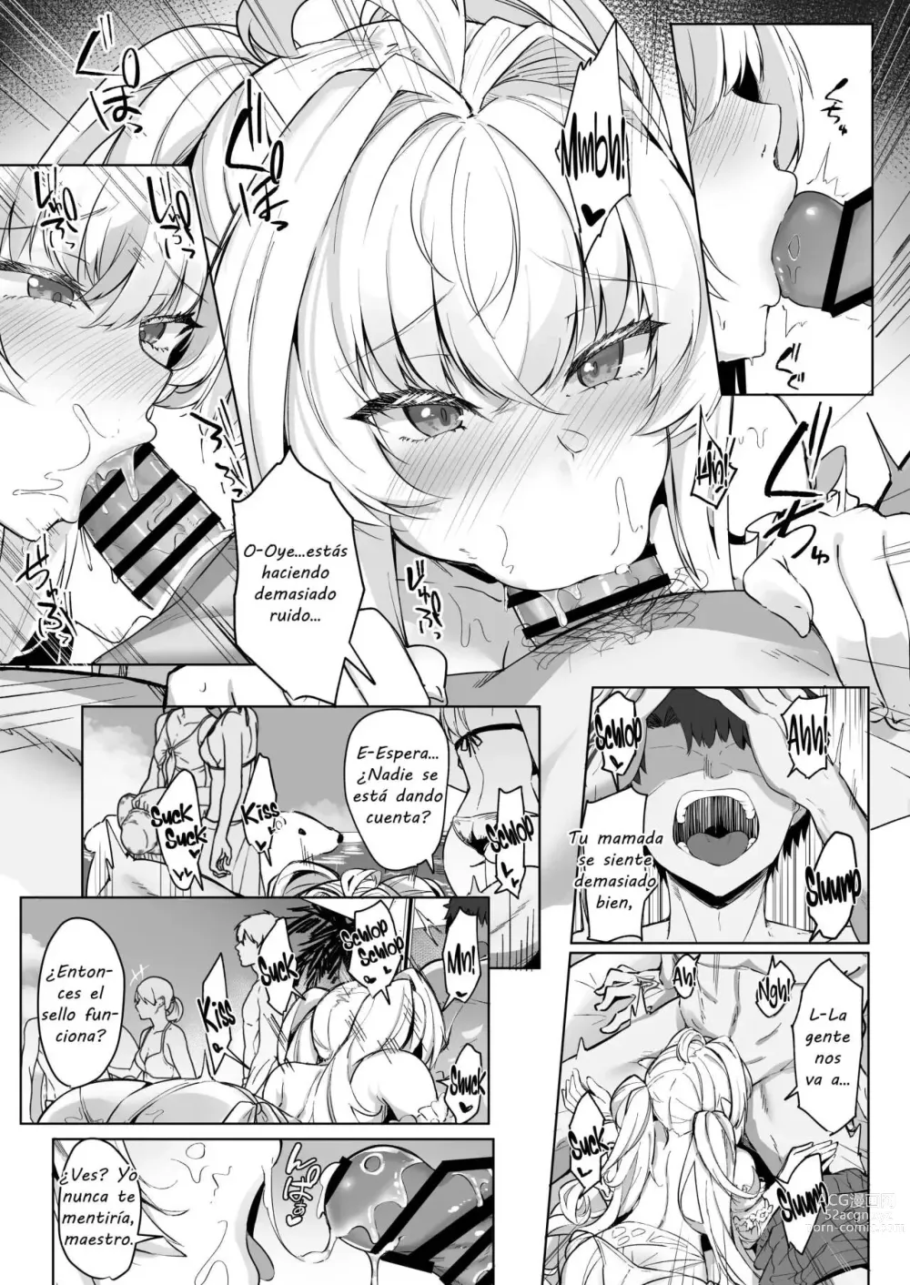 Page 11 of doujinshi Manatsu no Chaldea Summer Vacation Lady Avalon Hen