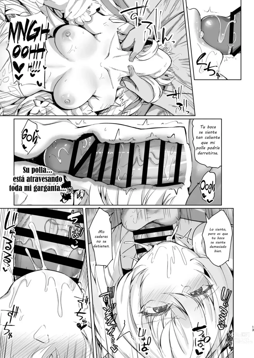 Page 13 of doujinshi Manatsu no Chaldea Summer Vacation Lady Avalon Hen