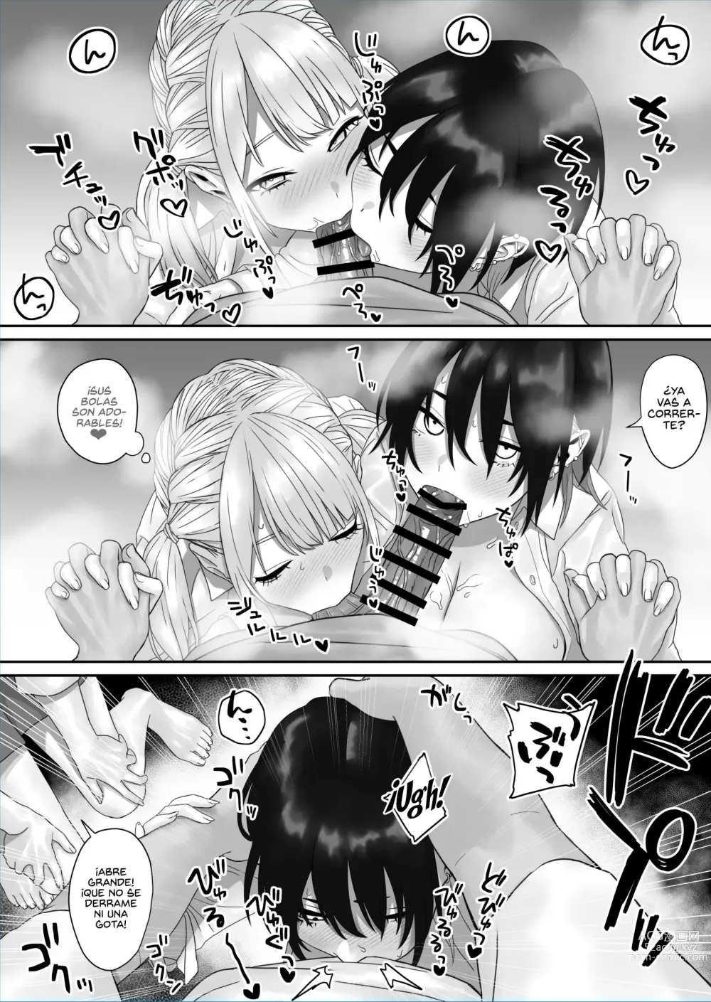 Page 12 of doujinshi Un Par de Hermanas Tetonas me Tomaron Cariño