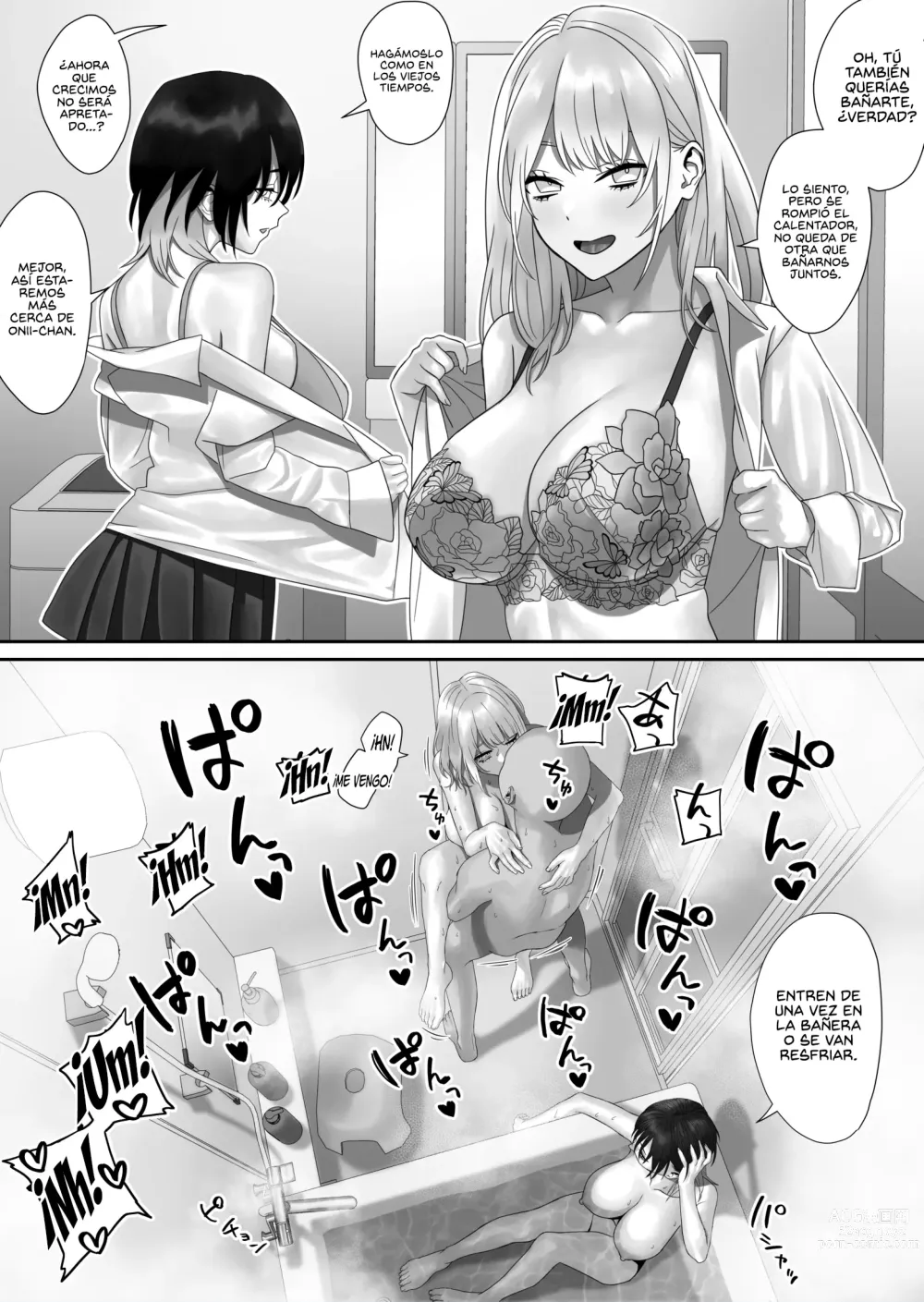 Page 17 of doujinshi Un Par de Hermanas Tetonas me Tomaron Cariño