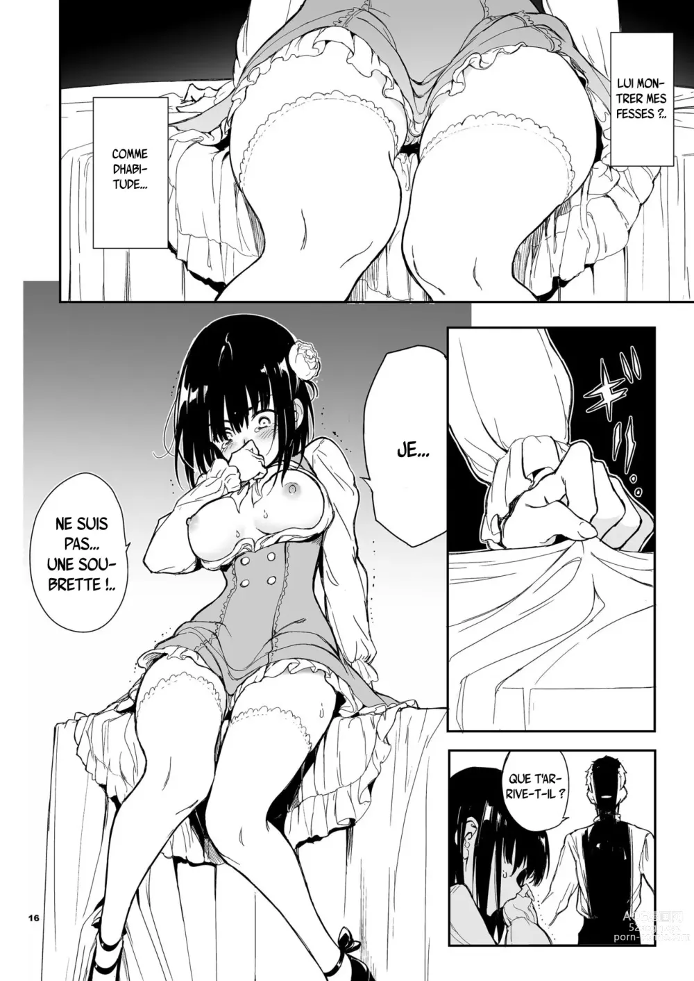 Page 16 of doujinshi Maid Kyouiku. 5 -Botsuraku Kizoku Rurikawa Tsubaki-