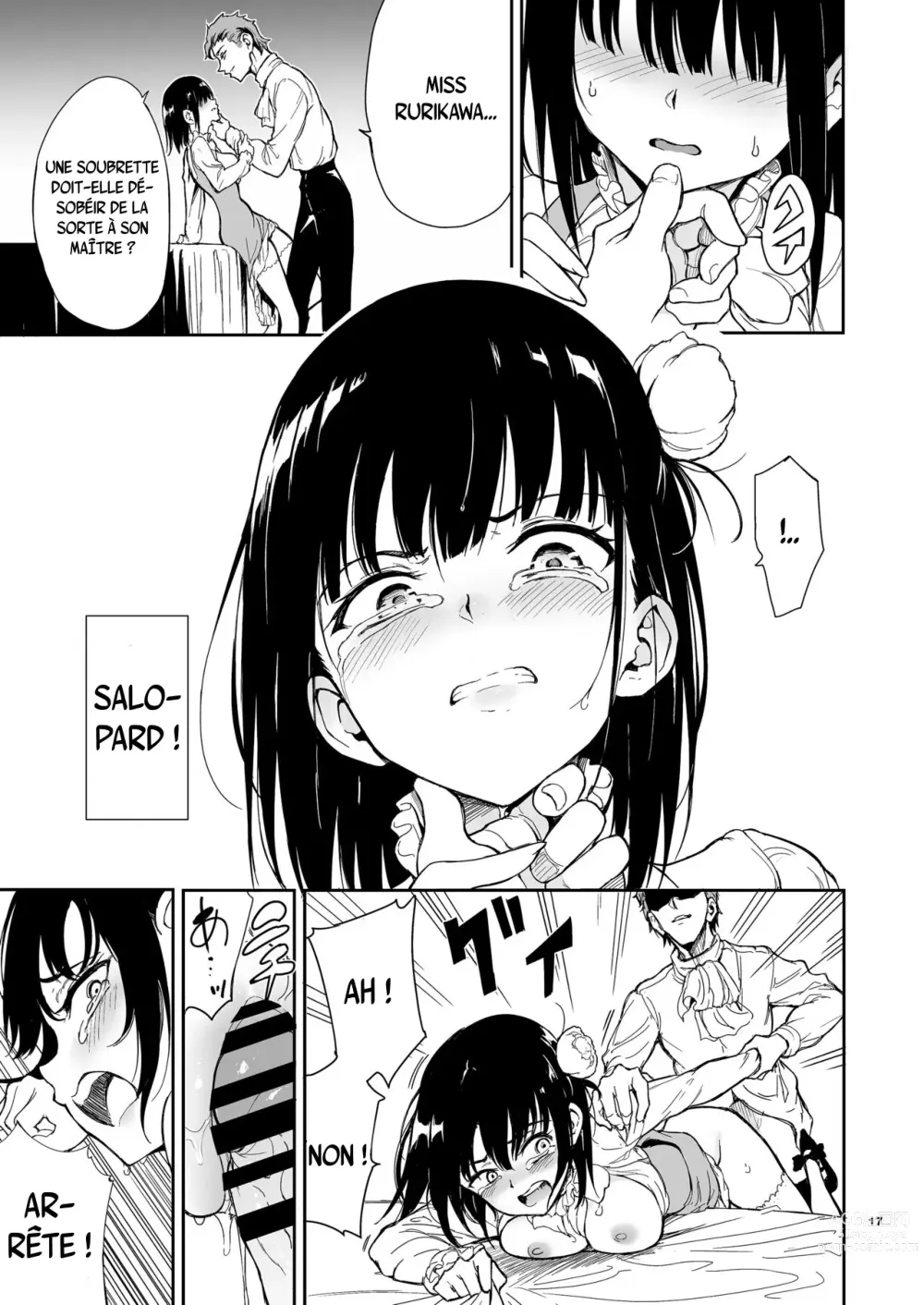 Page 17 of doujinshi Maid Kyouiku. 5 -Botsuraku Kizoku Rurikawa Tsubaki-