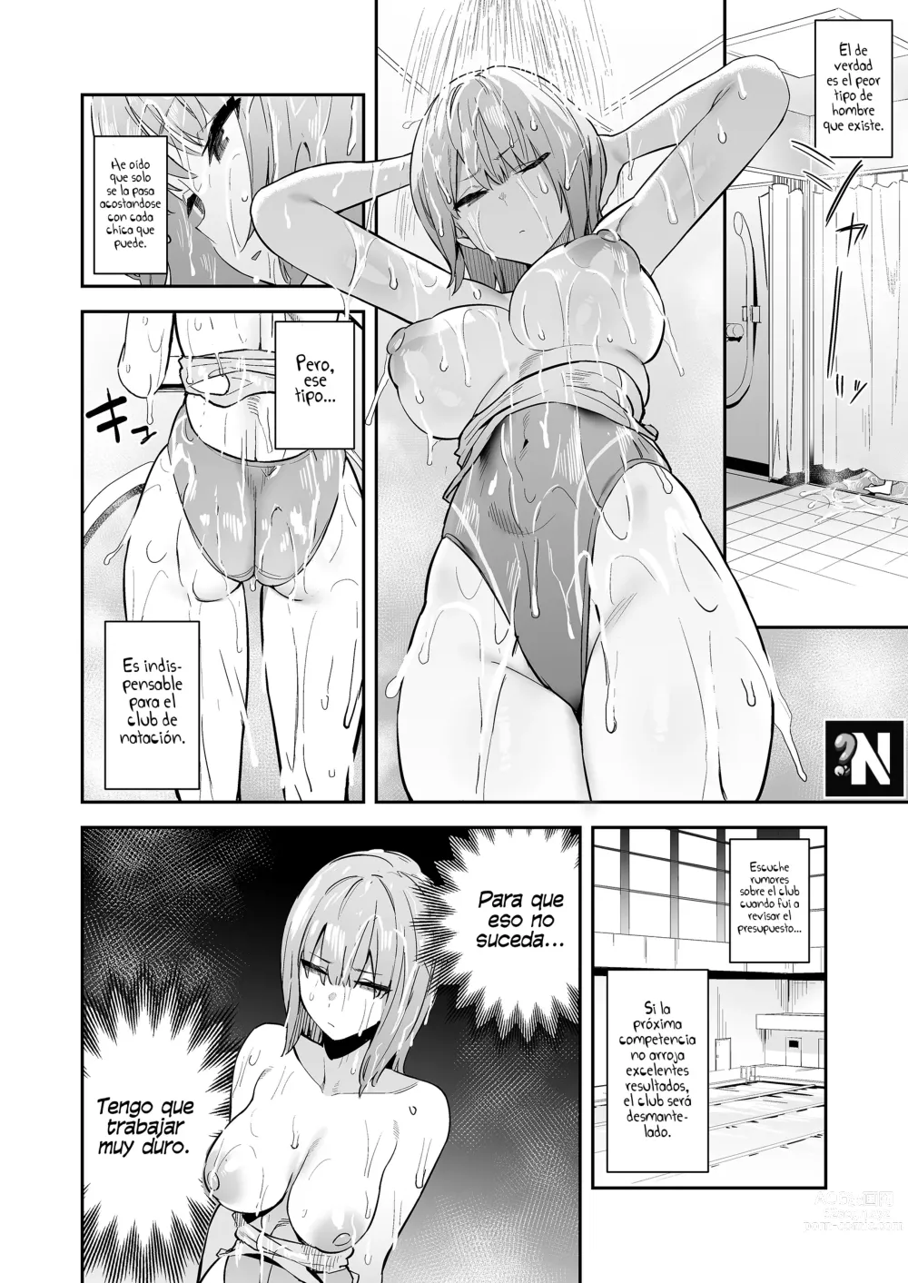 Page 6 of doujinshi La Chica Seria en Traje de Baño de Competición que Termino Ahogándose en el Sexo