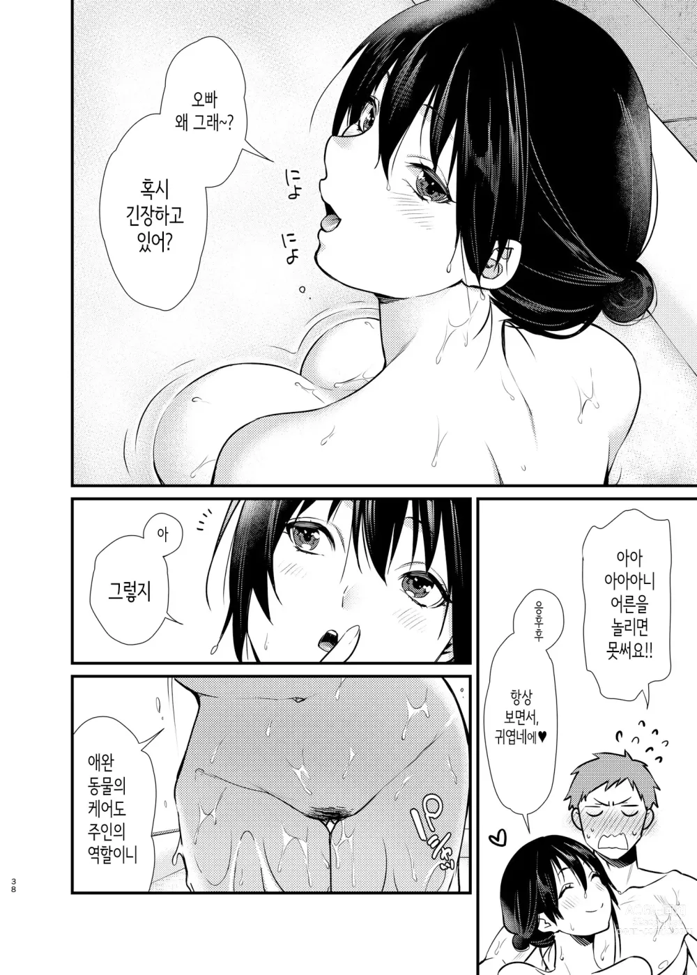 Page 38 of doujinshi 미사키쨩의 애완동물