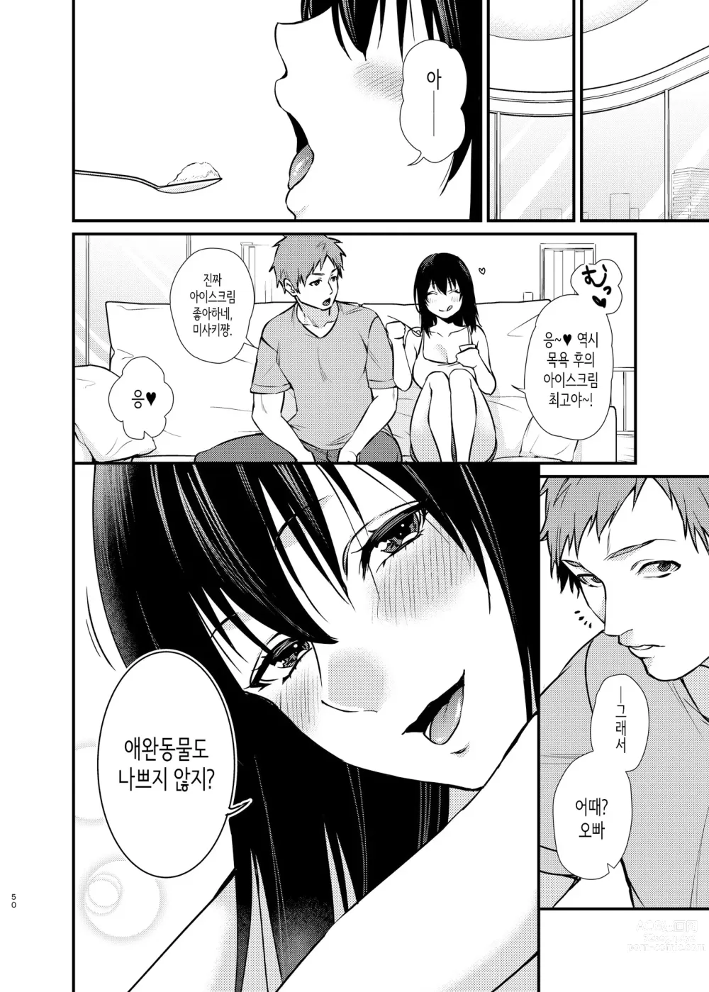 Page 50 of doujinshi 미사키쨩의 애완동물