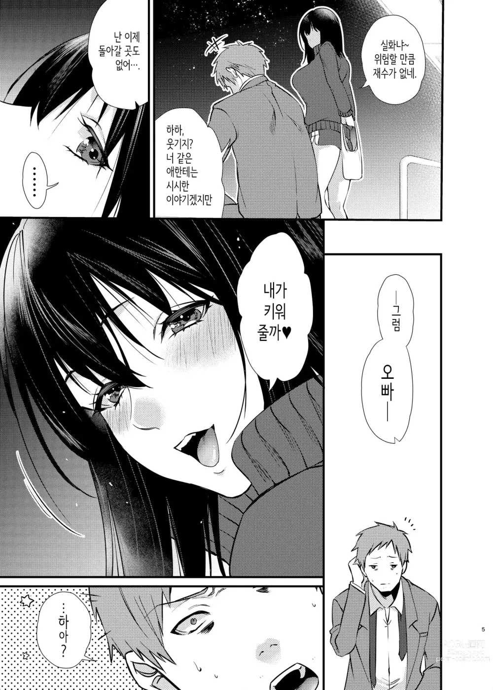 Page 6 of doujinshi 미사키쨩의 애완동물