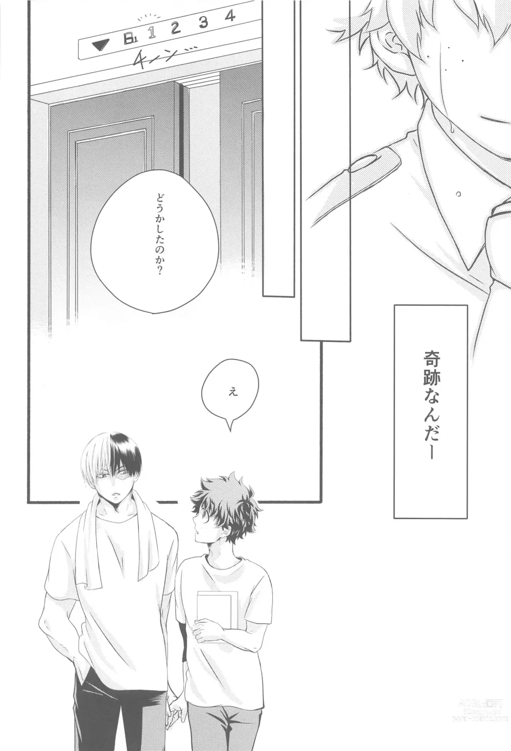 Page 21 of doujinshi Kimi no Heya