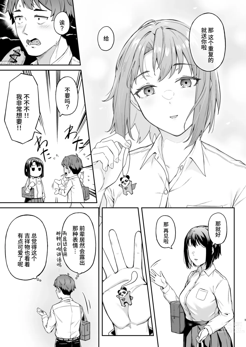 Page 8 of doujinshi 只是假装在悲傷