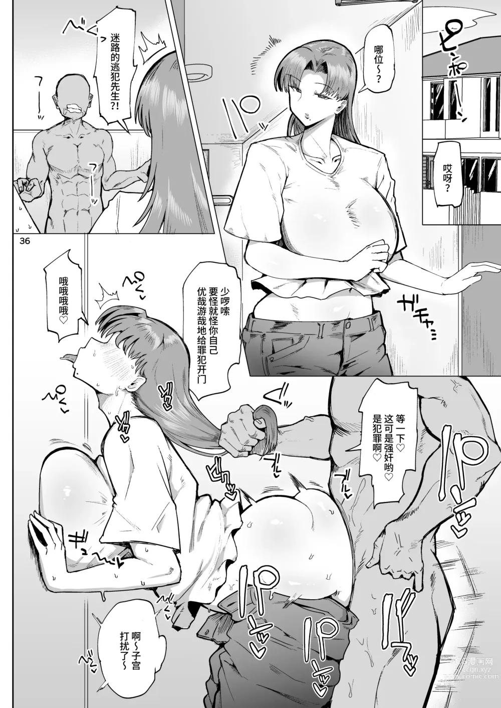 Page 35 of doujinshi Nandemo Chousa Mama Kuma Shizue ha TEIKO ga dekinai