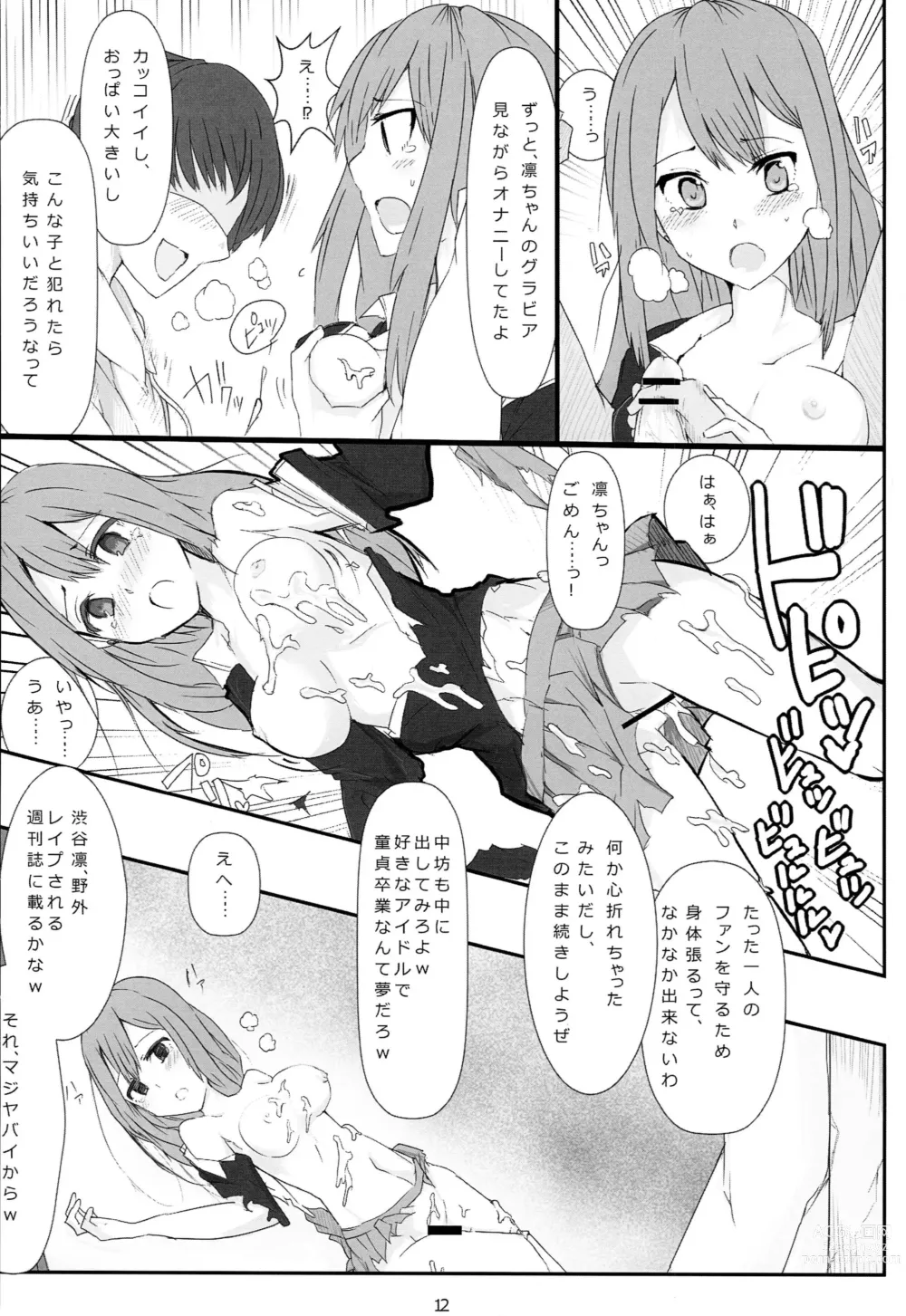 Page 13 of doujinshi Rin-chan ga Fan ni Nama Onani Sareru Hon