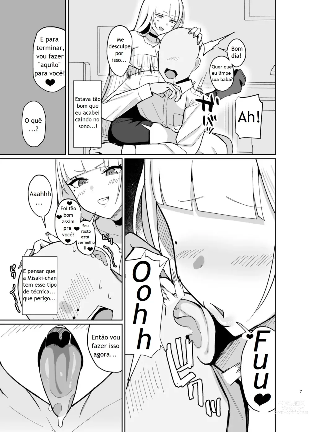 Page 6 of doujinshi Ecchi na Gal JK ni Iyasaretai Yatsu.