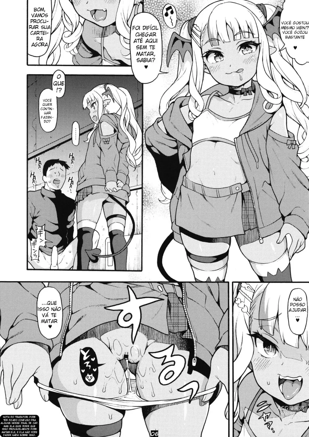 Page 7 of doujinshi Yasashii? Mesugaki Succubus