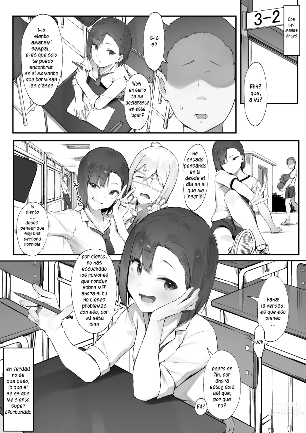 Page 1 of doujinshi Kanojo no Oshigoto - El trabajo de mi novia