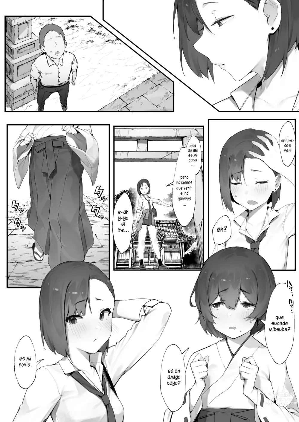 Page 9 of doujinshi Kanojo no Oshigoto - El trabajo de mi novia