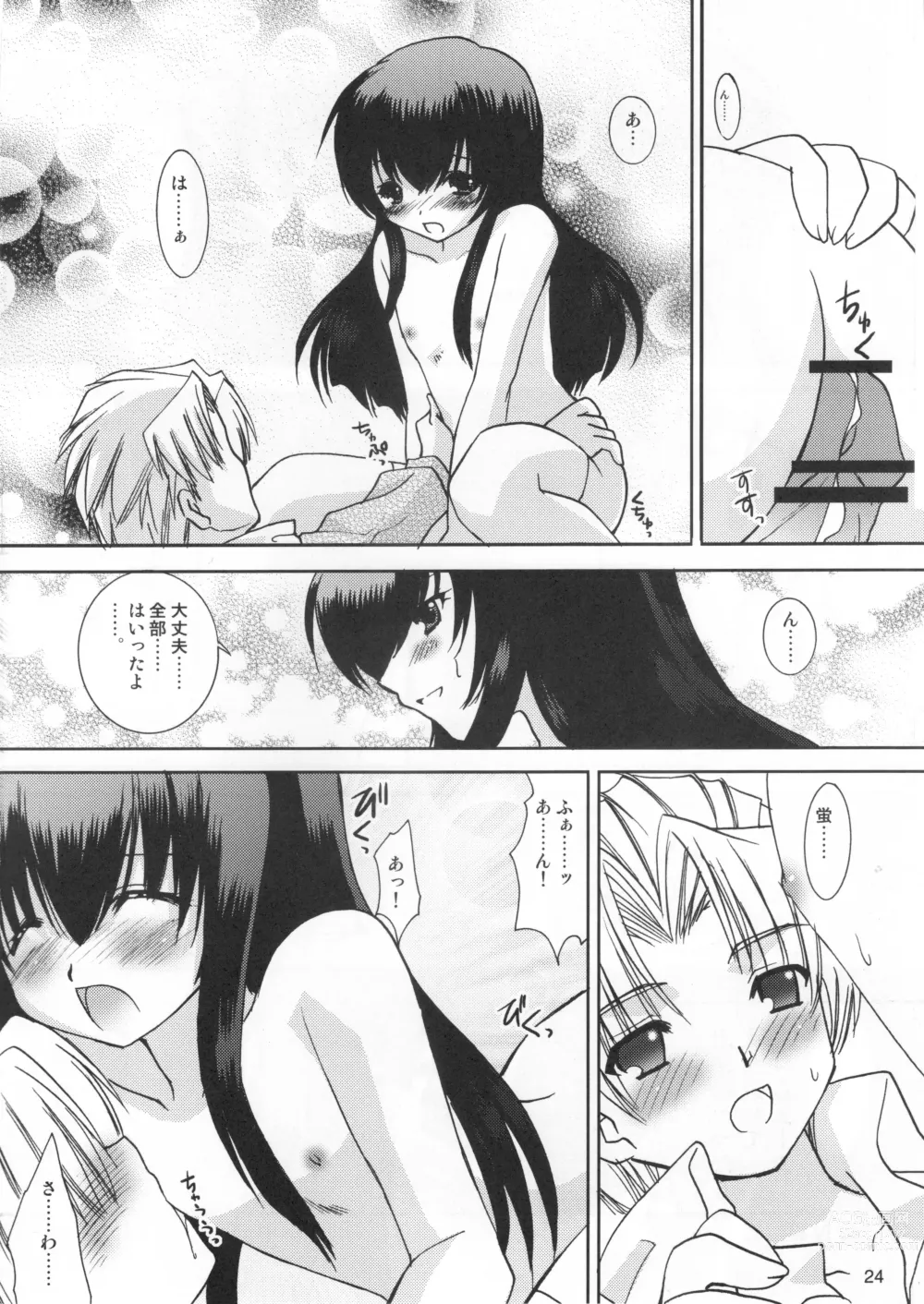 Page 23 of doujinshi Kamosu Moyasu 2