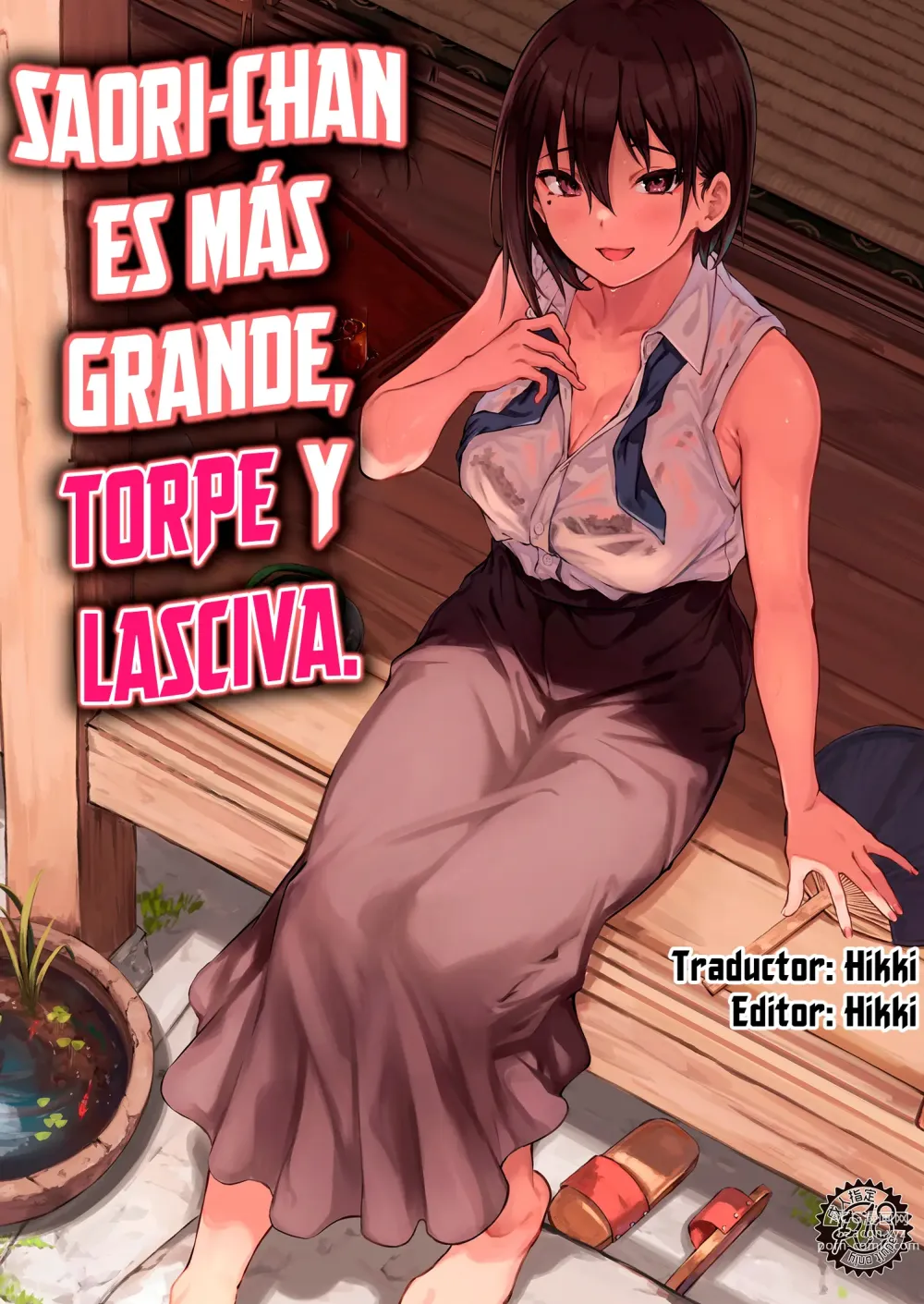 Page 1 of doujinshi Saori-chan es más grande, torpe y lasciva