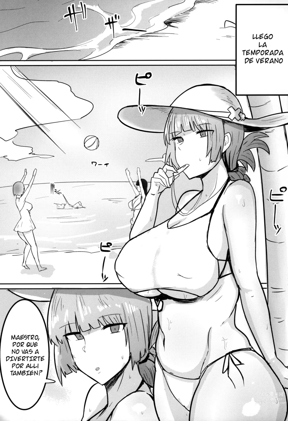 Page 2 of doujinshi Chaldea Shikoshiko Life Saver