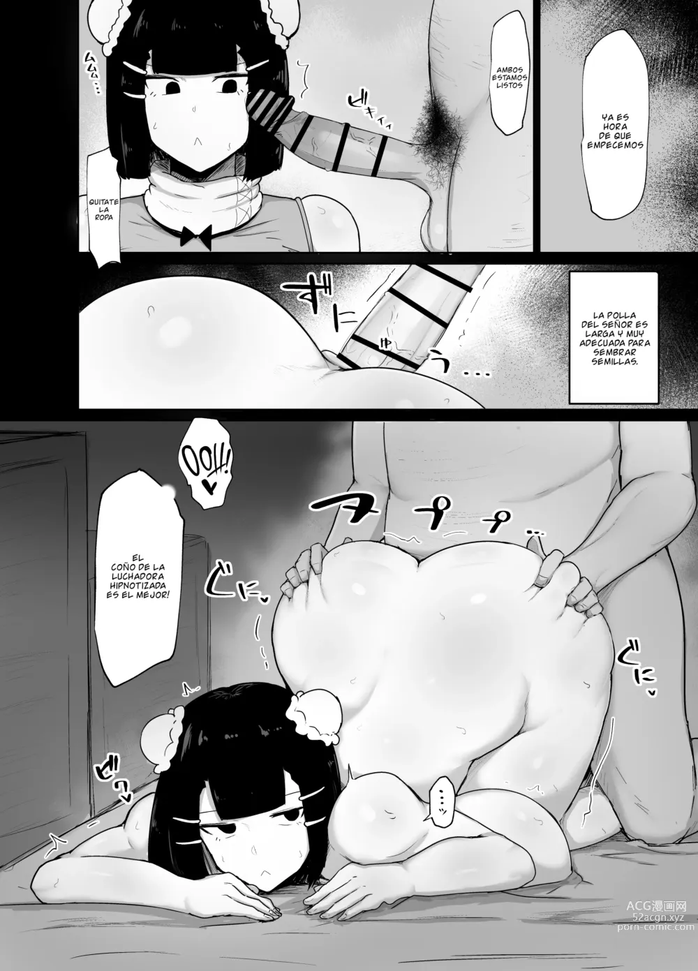 Page 11 of doujinshi Kakutou Musume Saimin Nikki