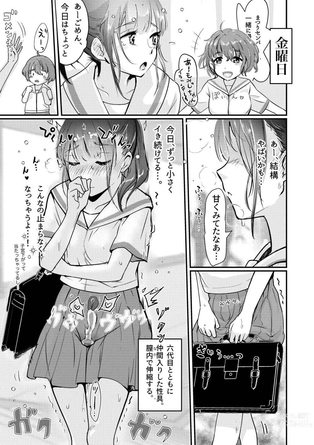 Page 15 of doujinshi Shitanaga-chan no Nichijou Onanie Life 2 Isshuukan Report Kanzenban