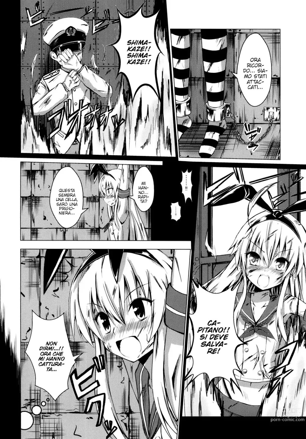 Page 4 of doujinshi Kuubo Wo-Kyuu-chan no Shimakaze Yuri Dorei Choukyou 1