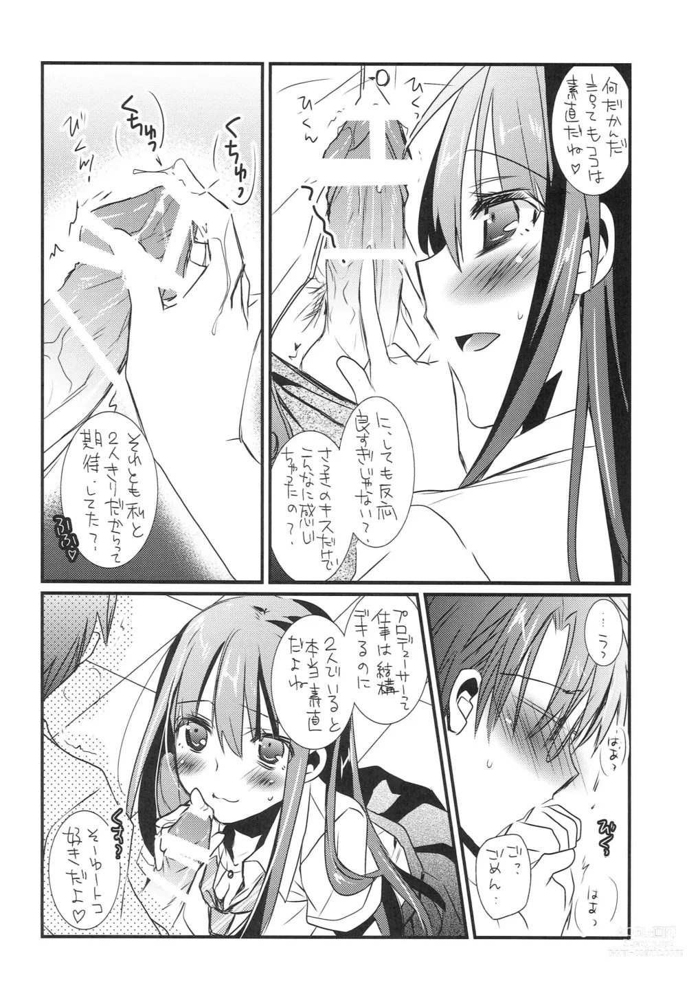 Page 9 of doujinshi Shiburin wa Ore dake no Cinderella