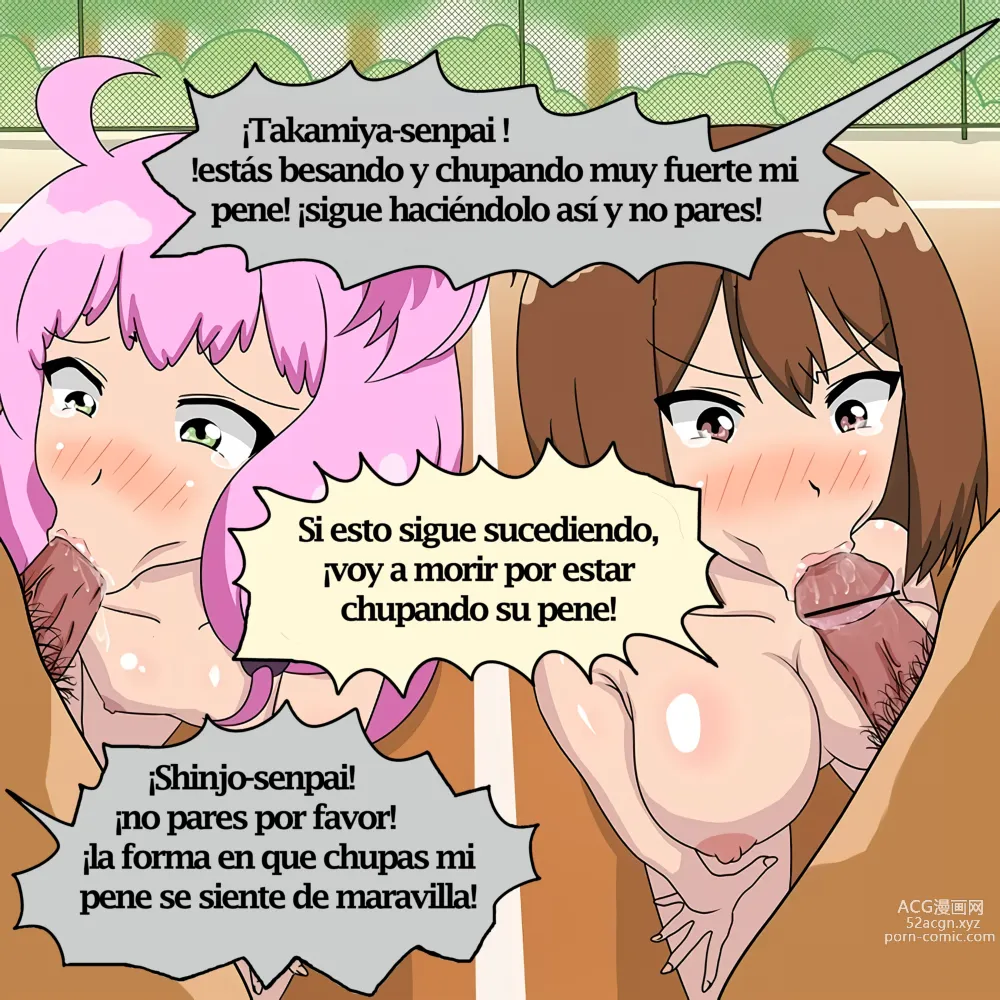 Page 6 of doujinshi Teekyuu, el castigo de Kanae Shinjō & Nasuno Takamiya