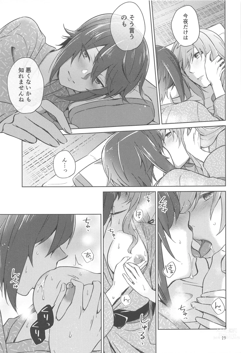 Page 18 of doujinshi Nishizumi to Shimada 2