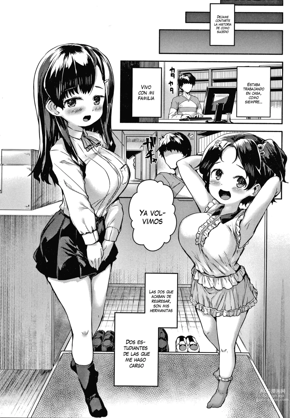 Page 2 of manga Minimum Gigantic Breasts Little Sisters (decensored)