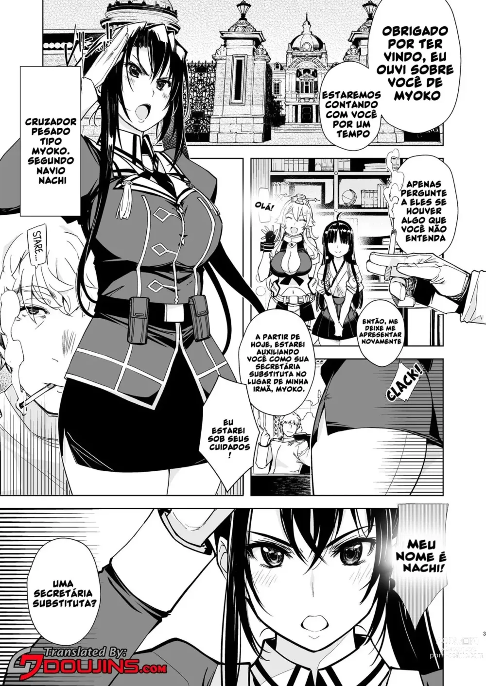 Page 2 of doujinshi Hishokan Kashima no Houkokusho 3