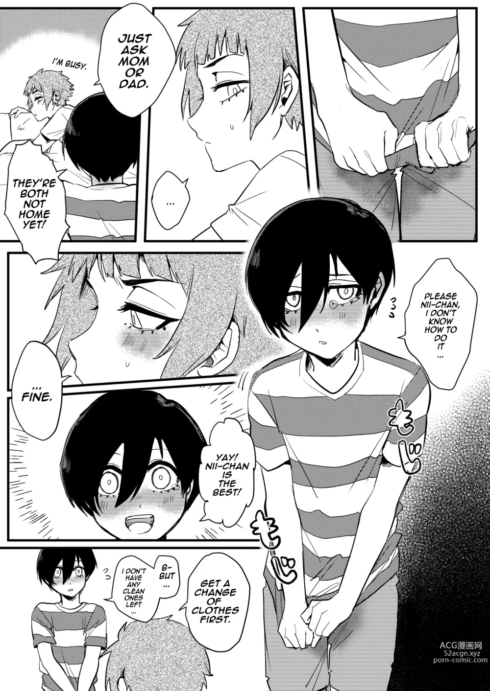 Page 34 of doujinshi Onegai, Nii-chan!!