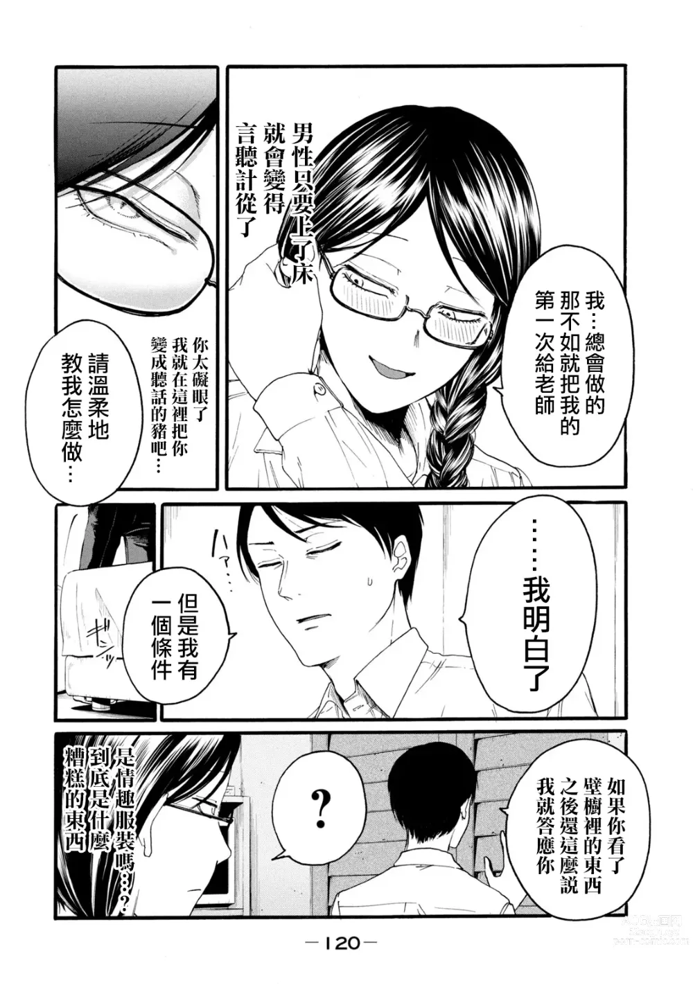 Page 122 of manga 百合花園也有蟲 第1-2卷