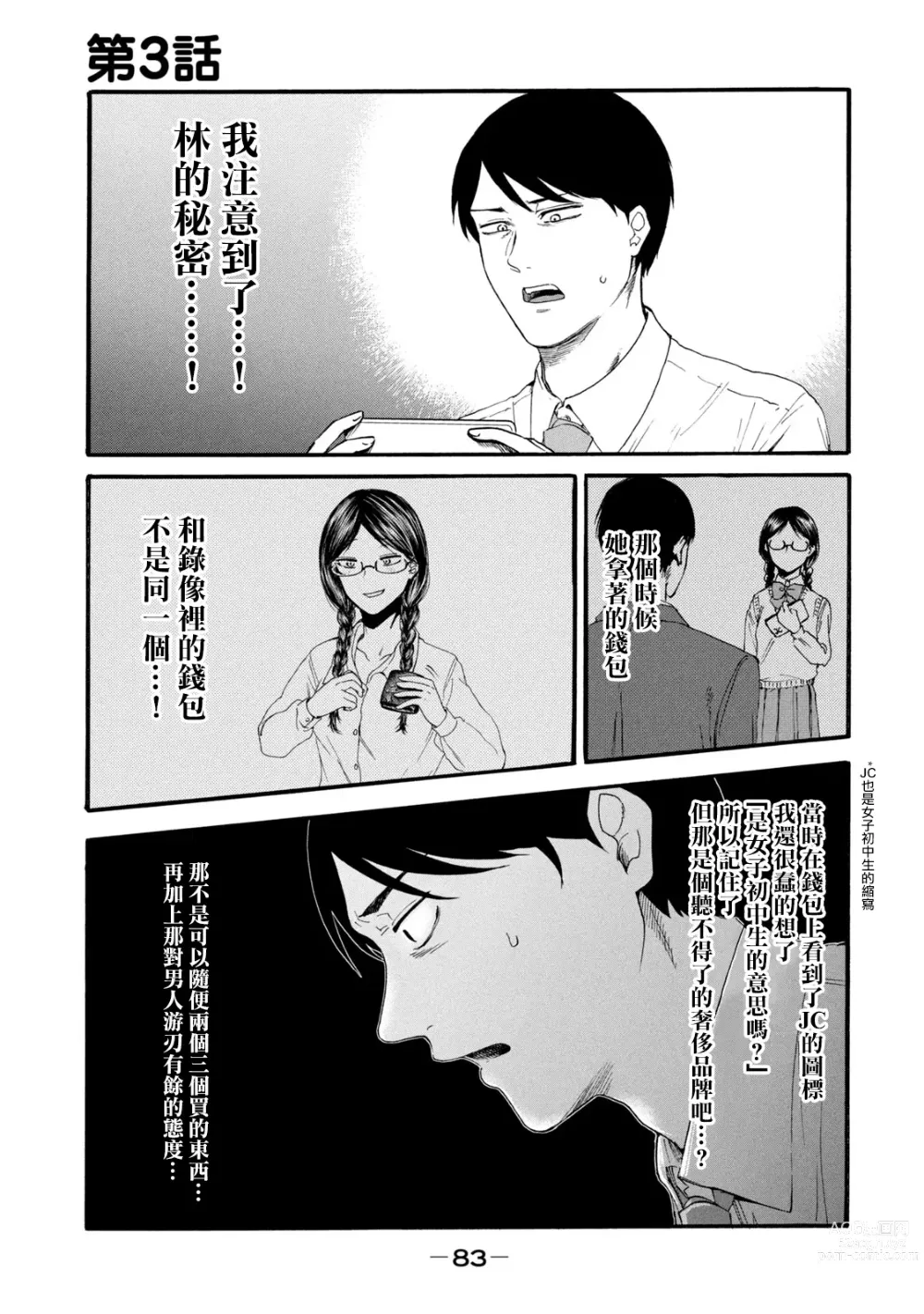 Page 85 of manga 百合花園也有蟲 第1-2卷