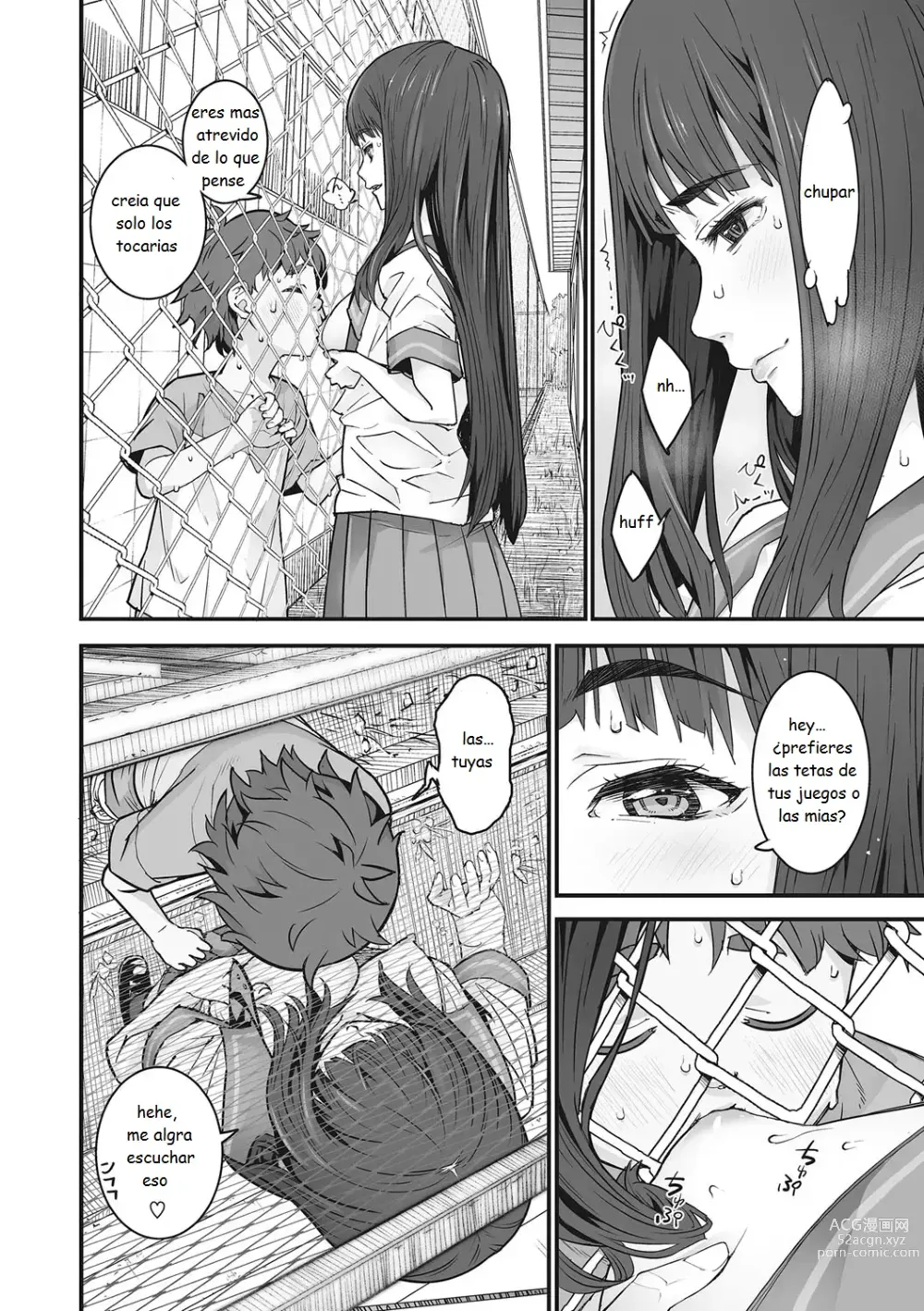 Page 11 of doujinshi mis vacaciones de verano a un lado del alambrado