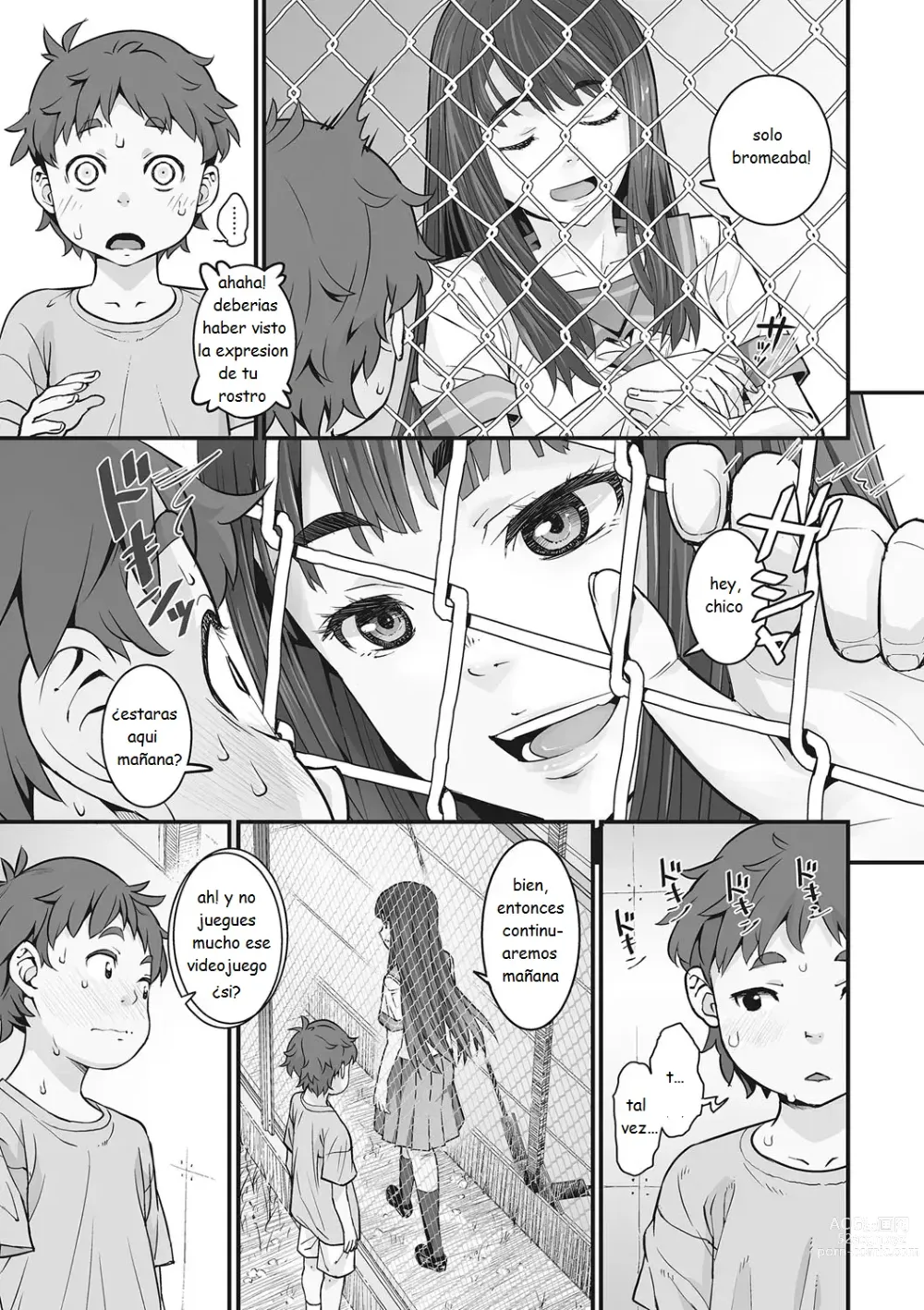 Page 4 of doujinshi mis vacaciones de verano a un lado del alambrado