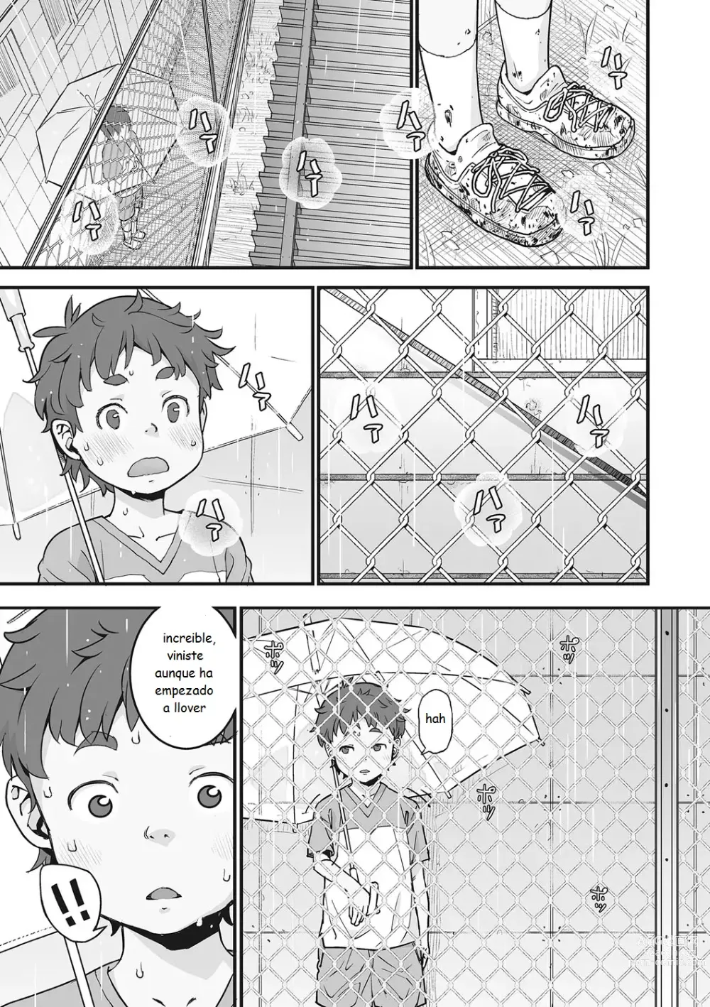 Page 8 of doujinshi mis vacaciones de verano a un lado del alambrado