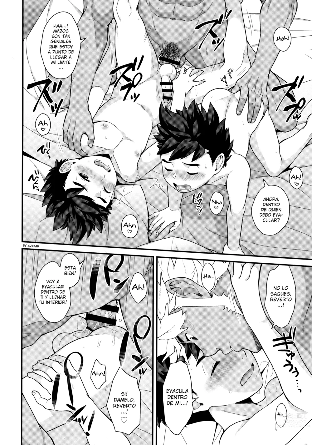 Page 19 of doujinshi 3P suru Hon G